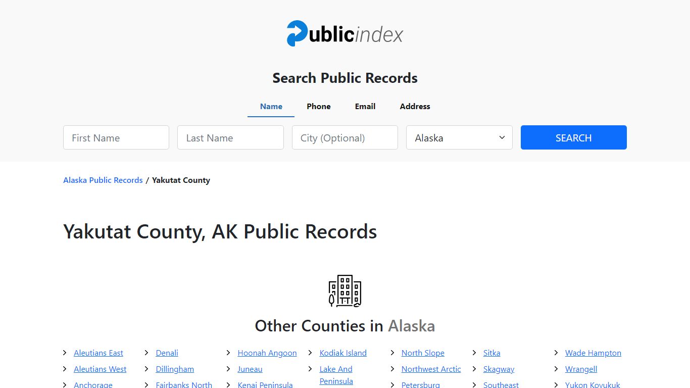 Yakutat County, AK Public Court, Arrest and Inmate Records - ThePublicIndex